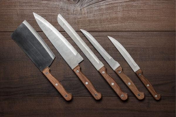 Set Of Meat Cutting Knives 
